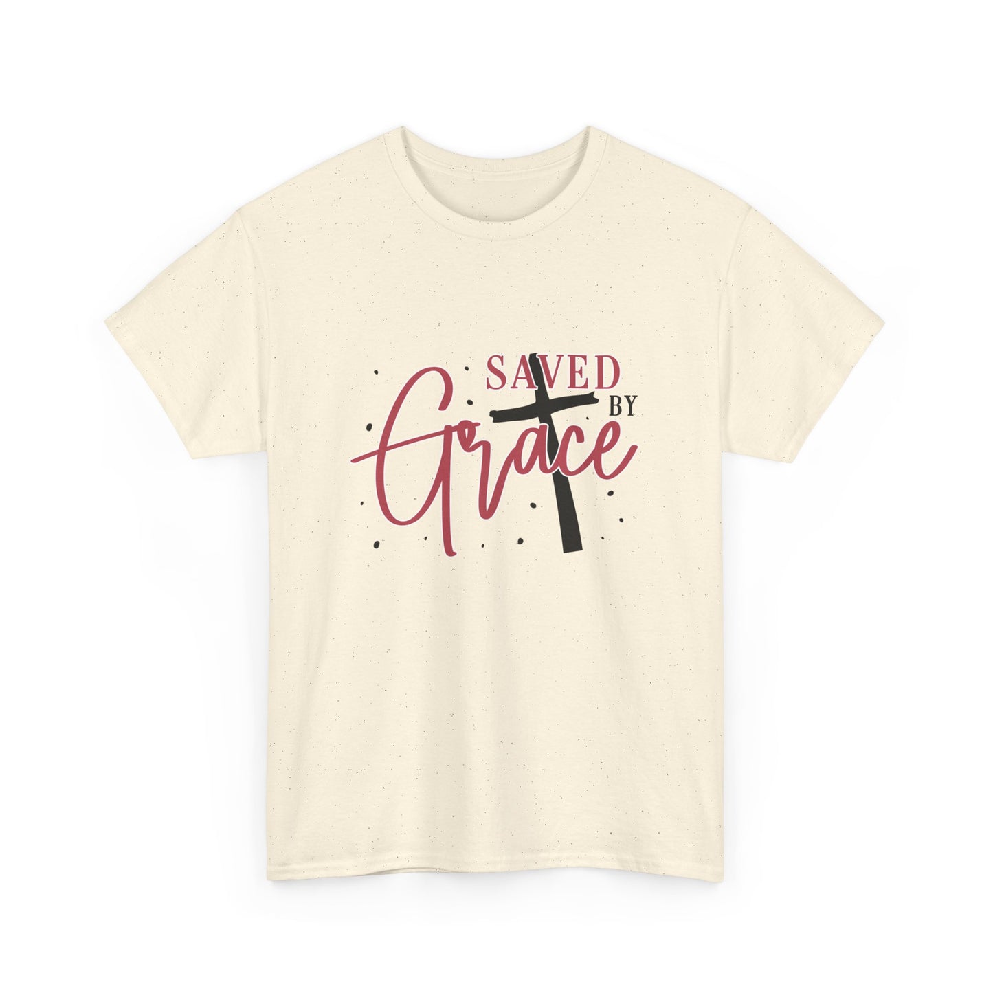 Saved By Grace Unisex Heavy Cotton Tee