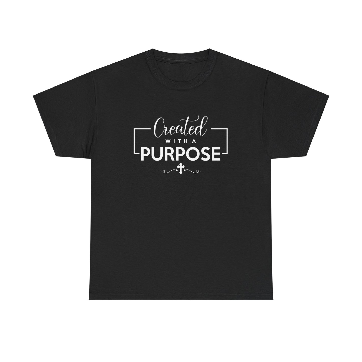 Created With A Purpose Unisex Heavy Cotton Tee