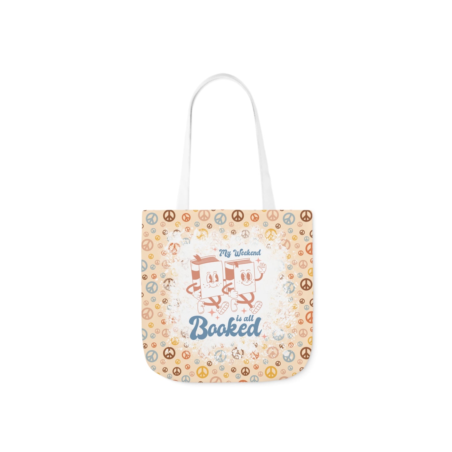 My Weekend Is All Booked Polyester Canvas Tote Bag