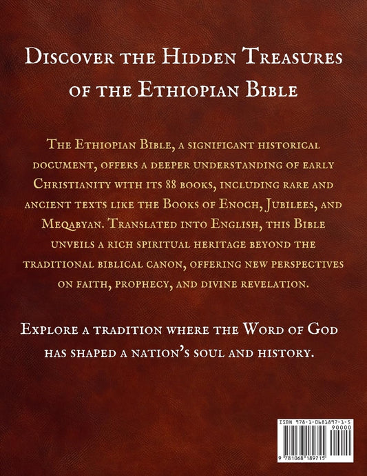 Complete Ethiopian Bible in English - Original Version - 88 Books