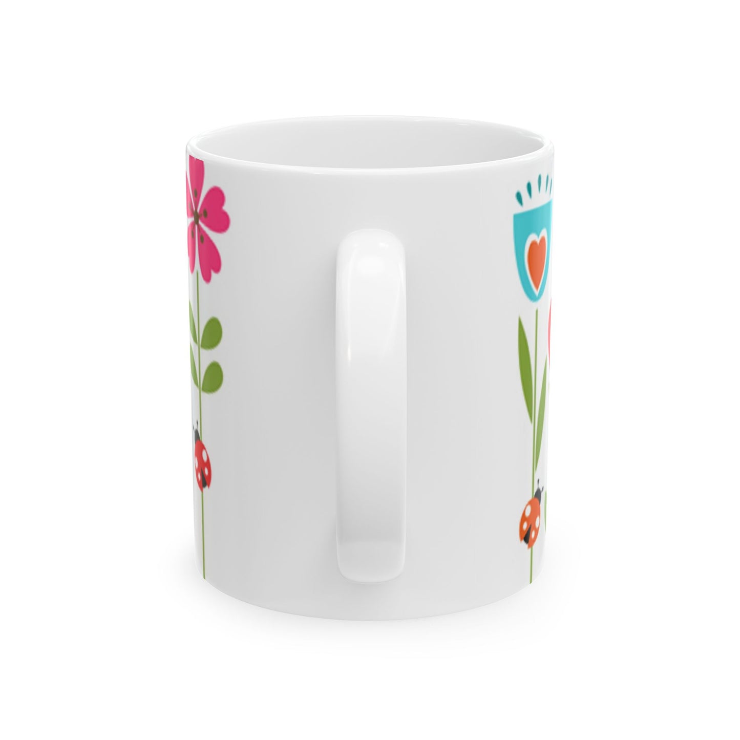 Twice Armed Faith Ceramic Mug