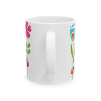 Twice Armed Faith Ceramic Mug