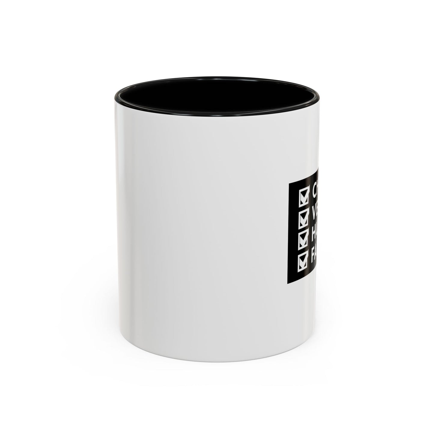 Christian Veteran Husband Father Accent Coffee Mug