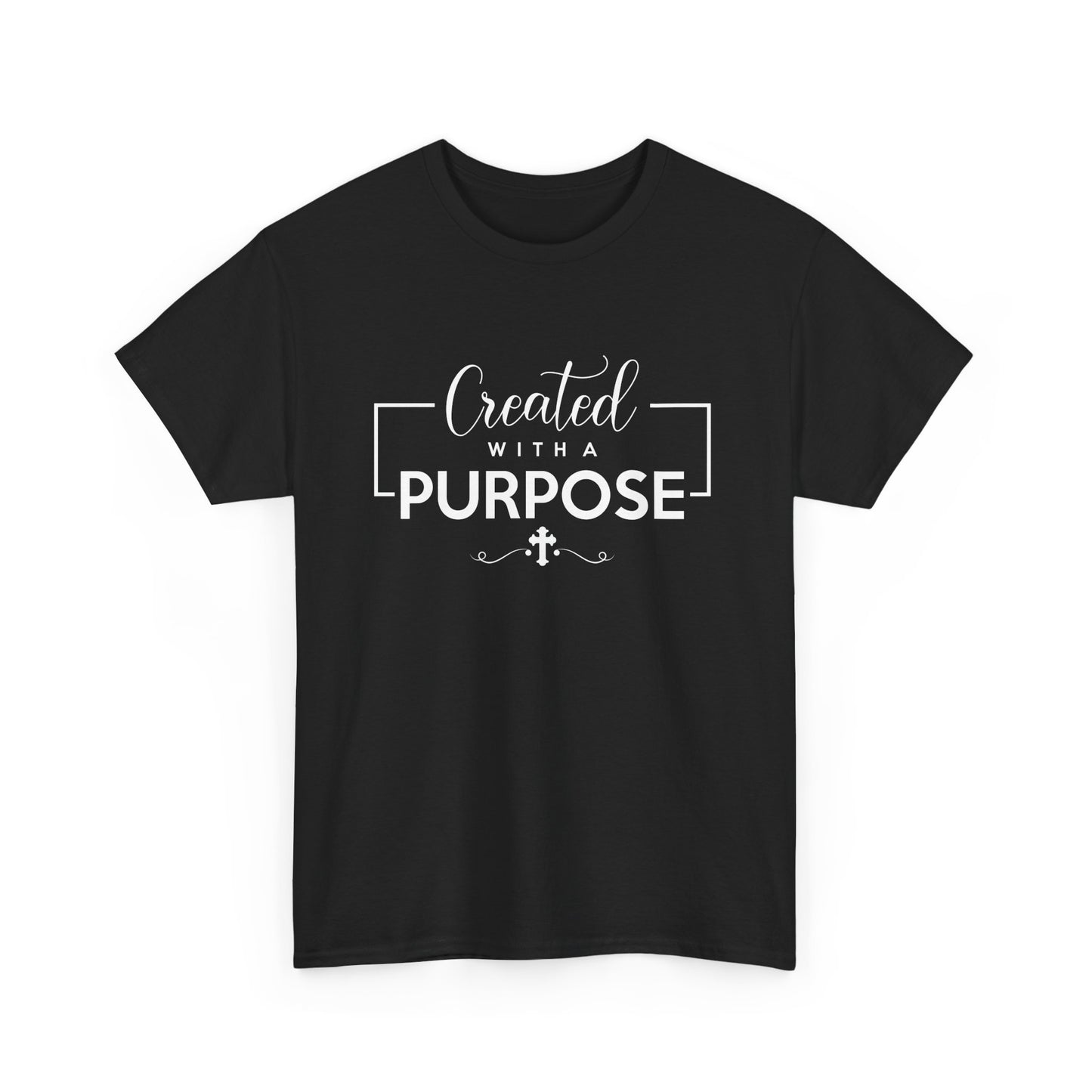 Created With A Purpose Unisex Heavy Cotton Tee