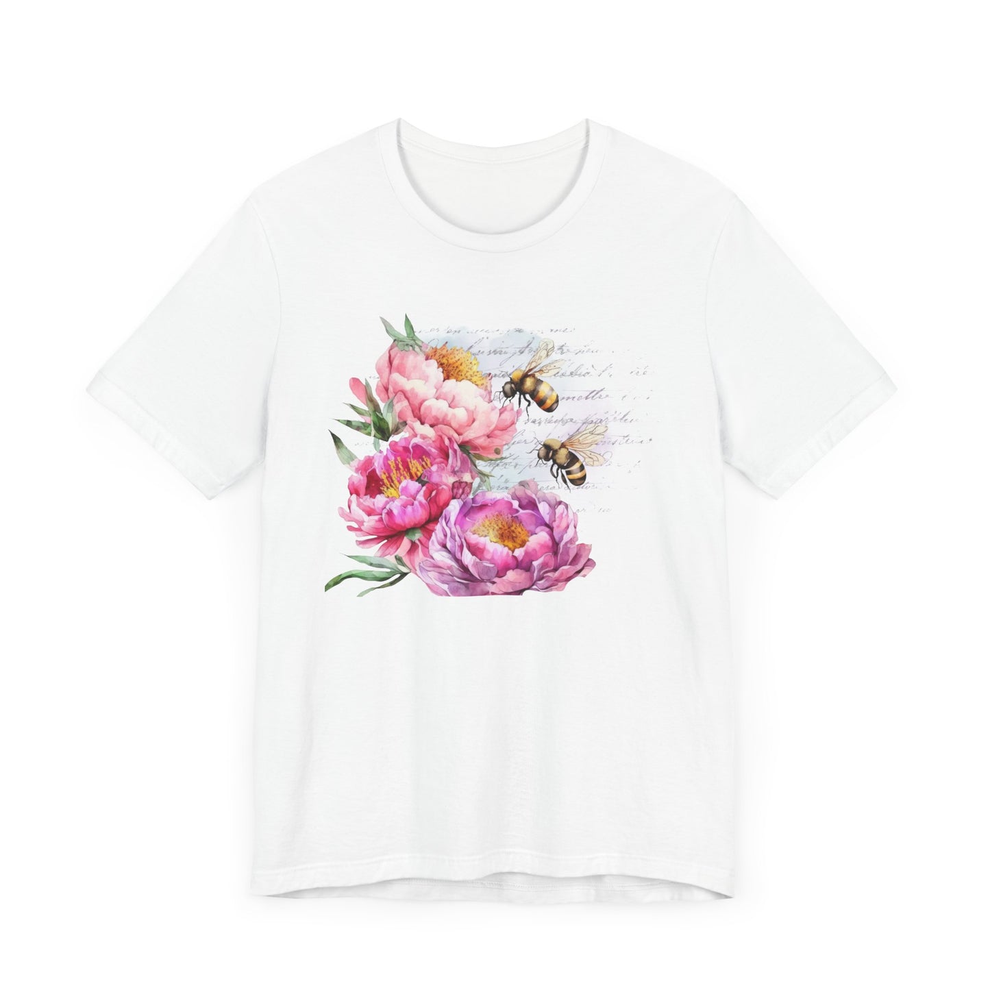 Flower & Bees Jersey Short Sleeve Tee