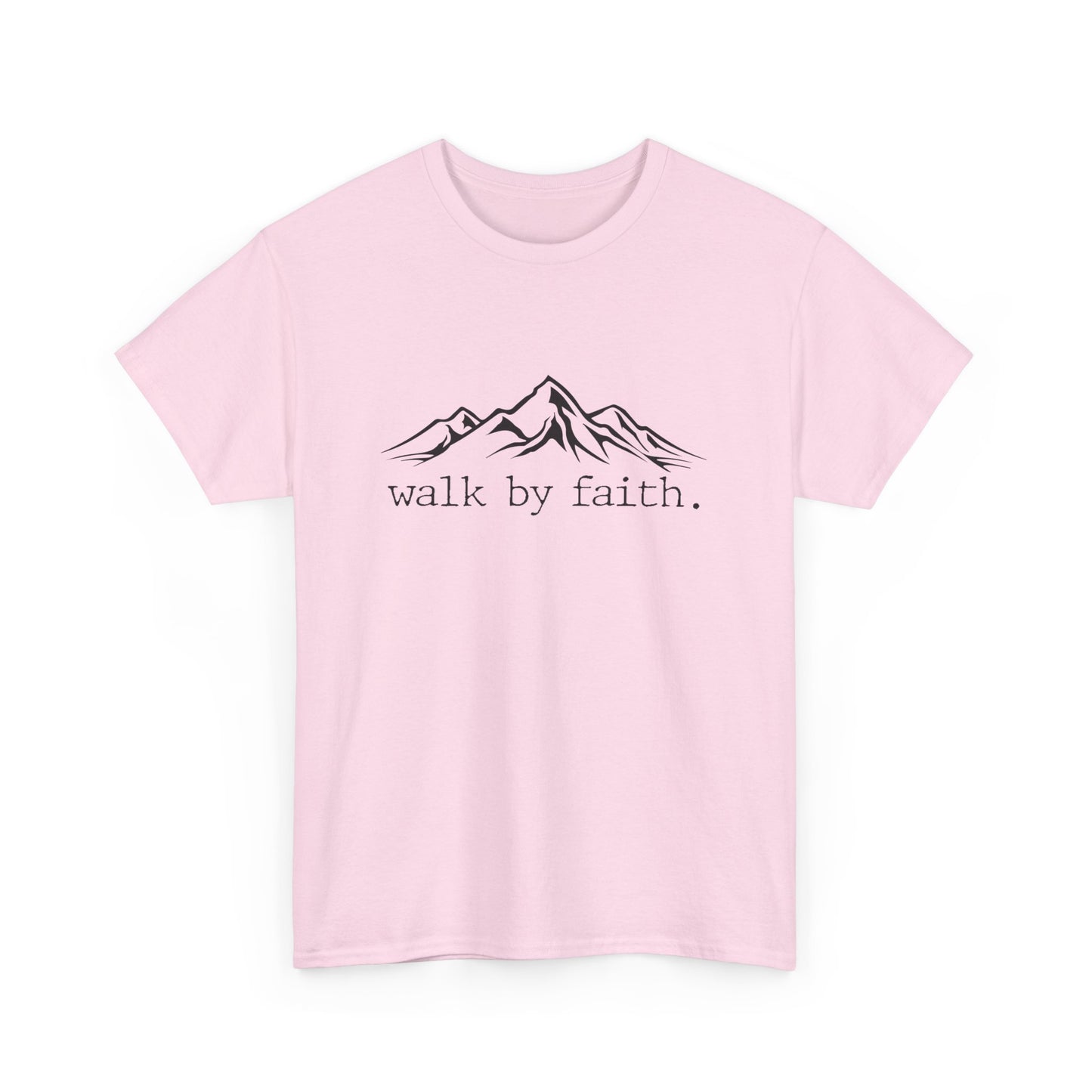 Walk By Faith Unisex Heavy Cotton Tee