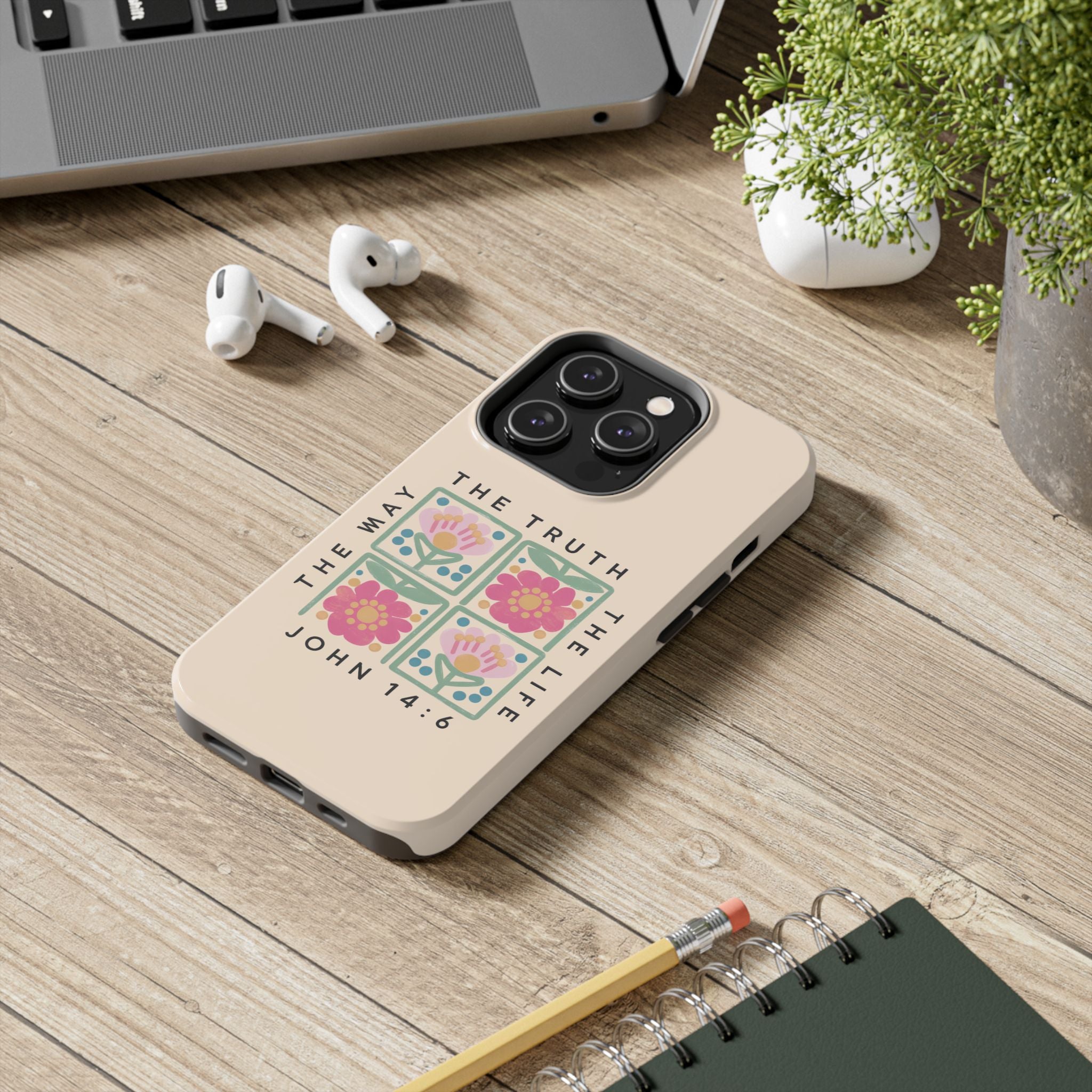 Scripture John 14:6 Christian Tough Mobile Phone Case