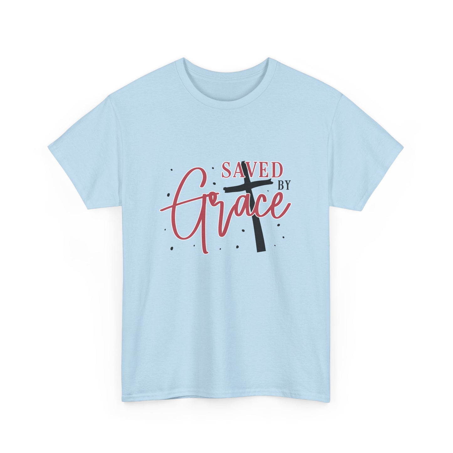 Saved By Grace Unisex Heavy Cotton Tee