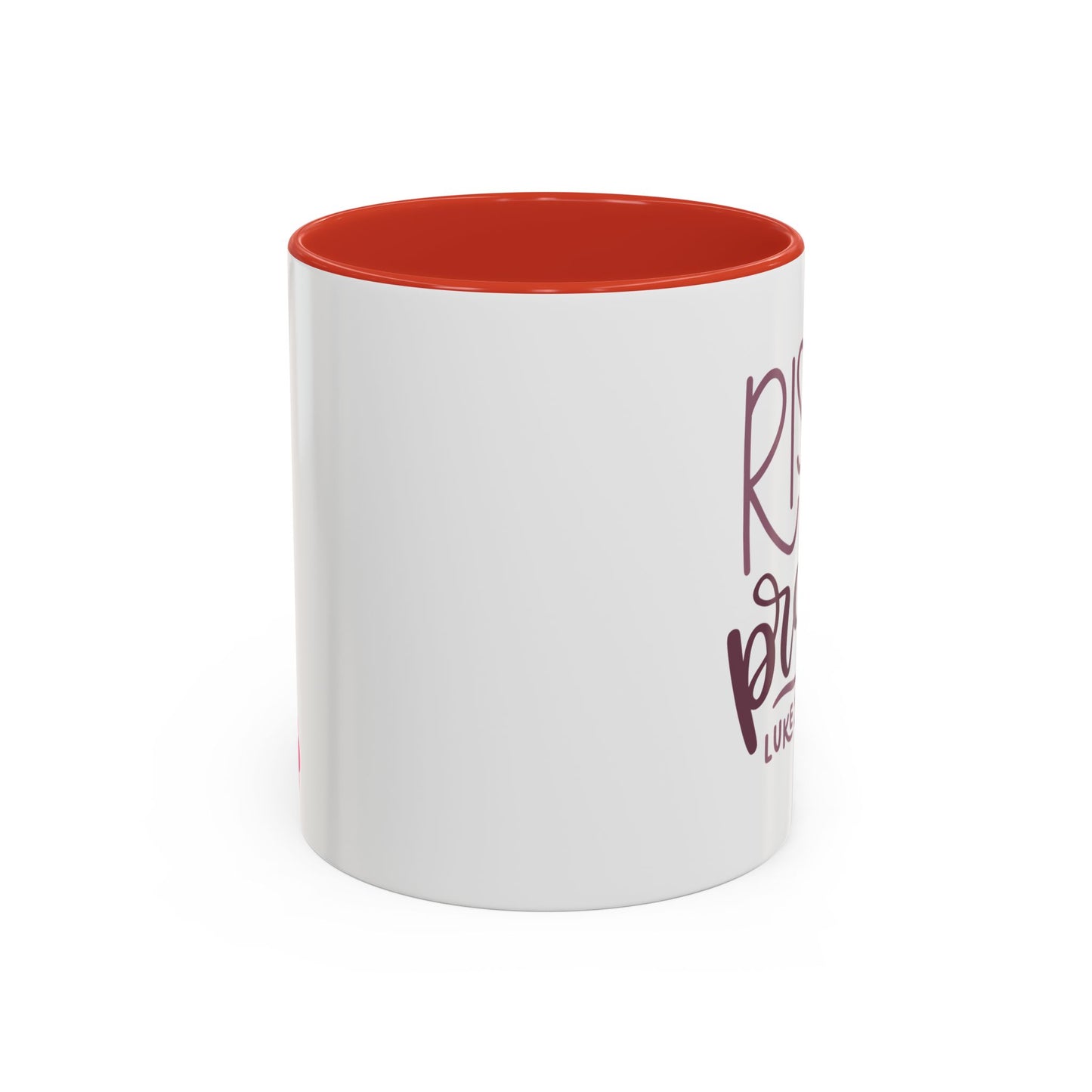 Rise Up And Pray Accent Coffee Mug