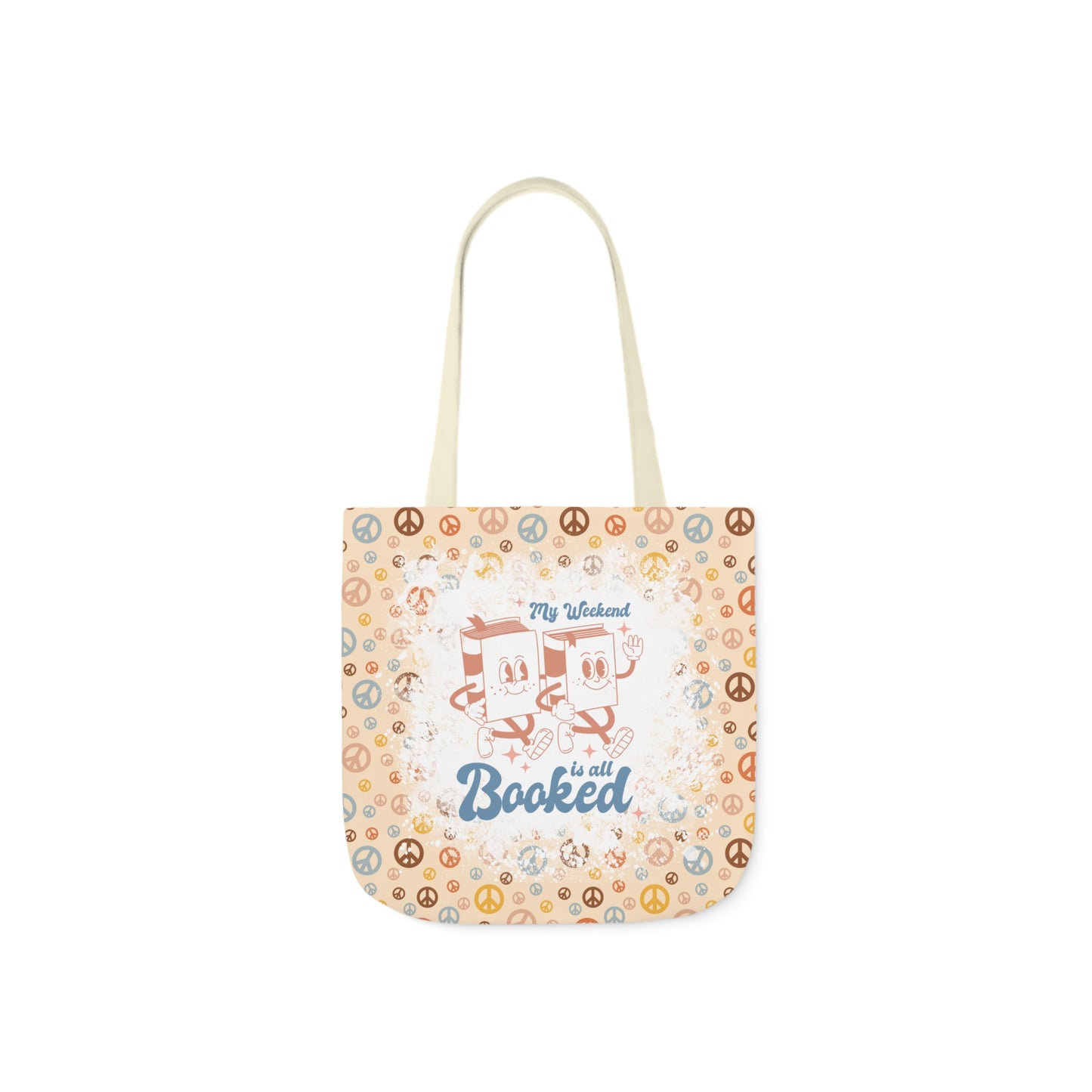 My Weekend Is All Booked Polyester Canvas Tote Bag