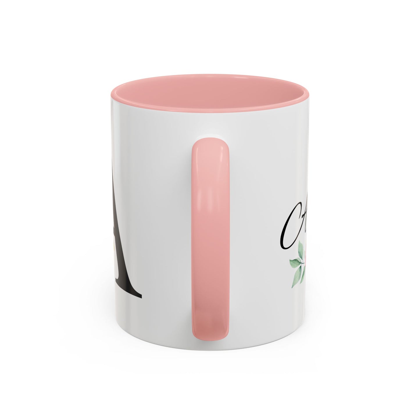 Personalized Accent Coffee Mug