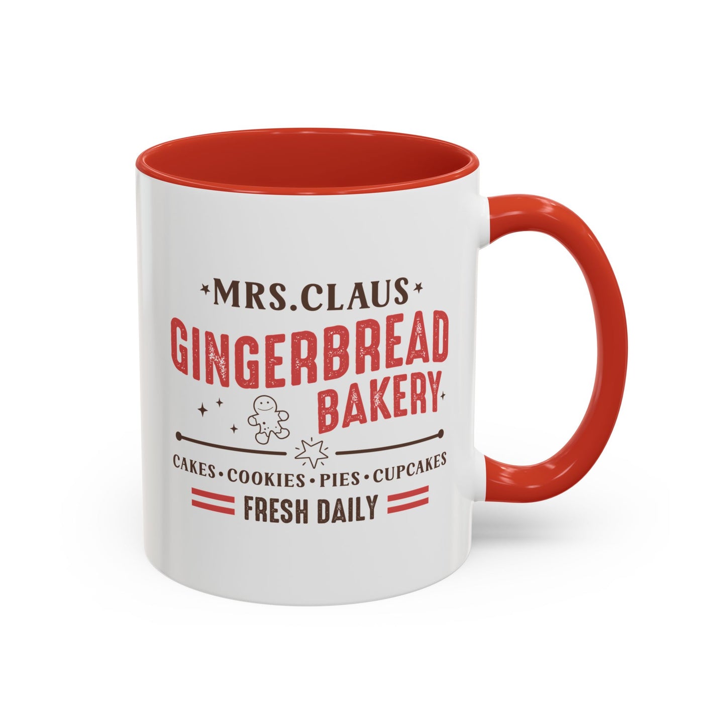 Christmas Mrs. Claus Coffee Mug - Festive Bakery-themed Holiday Gift