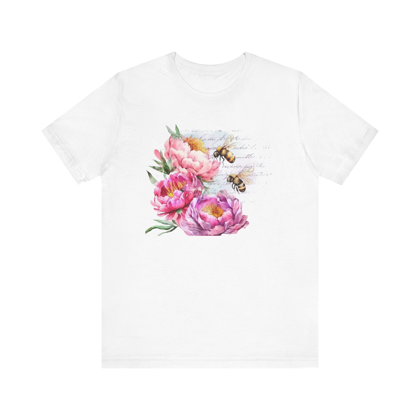 Flower & Bees Jersey Short Sleeve Tee