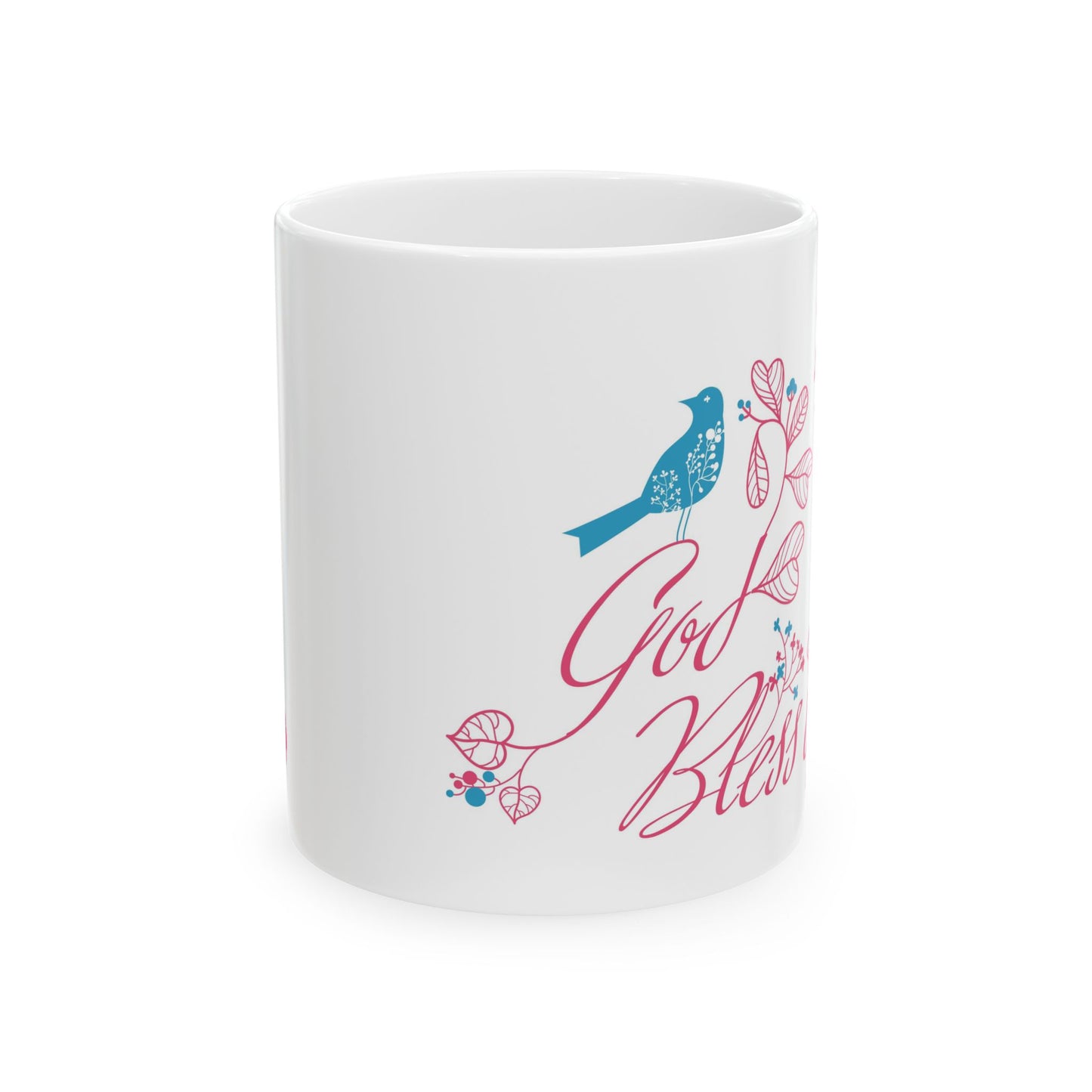 God Bless You Ceramic Mug