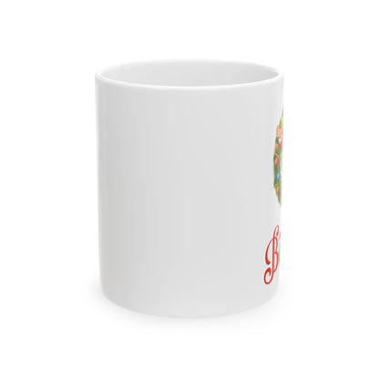 Believe Santa Christmas Ceramic Mug