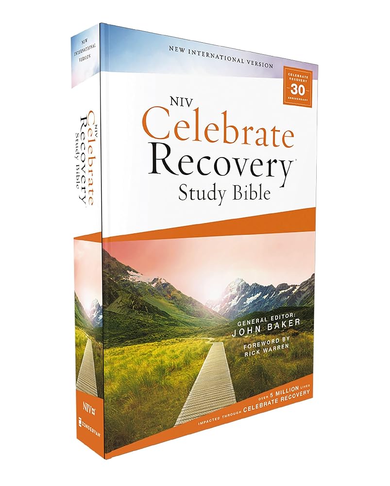 NIV, Celebrate Recovery Study Bible, Paperback, Comfort Print cover image