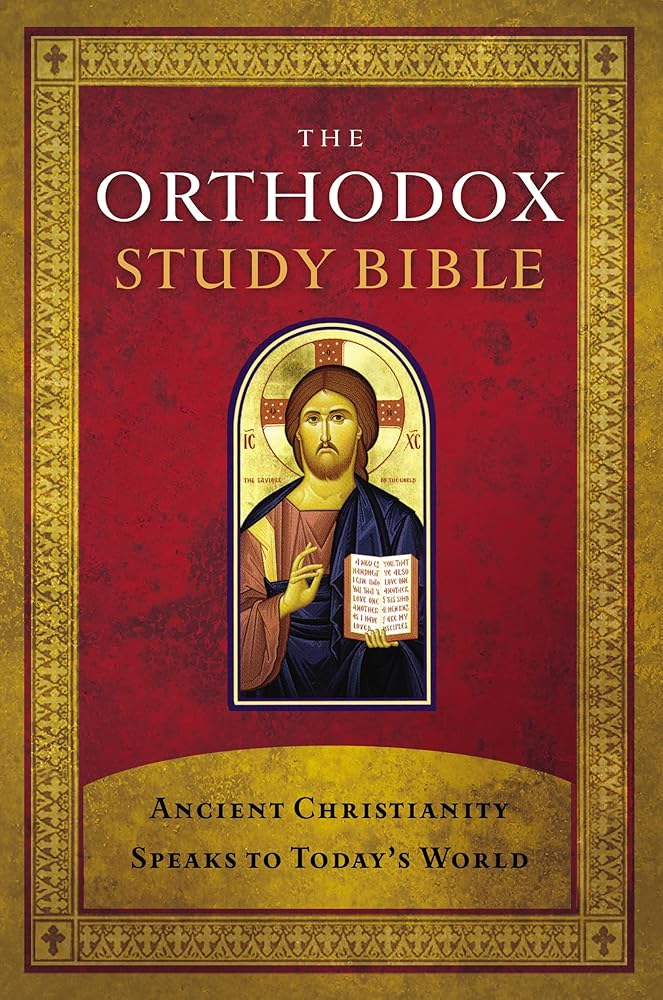 The Orthodox Study Bible, Hardcover: Ancient Christianity Speaks to Today's World cover image