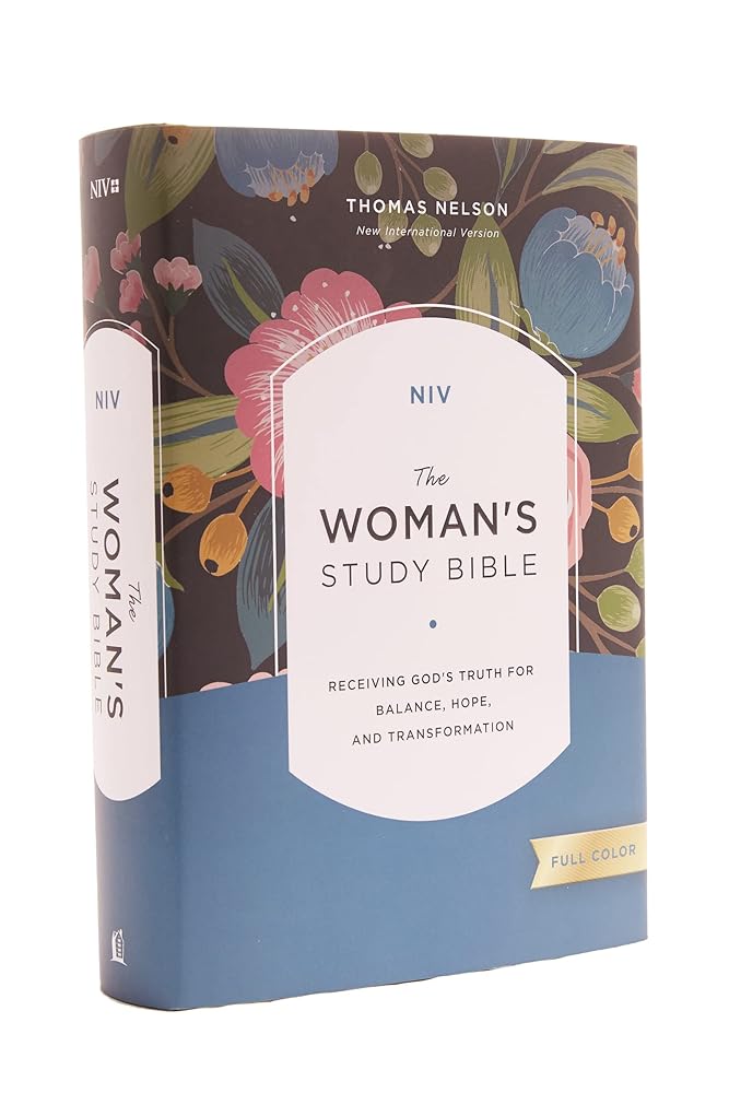 NIV, The Woman's Study Bible, Hardcover, Full-Color: Receiving God's Truth for Balance, Hope, and Transformation cover image