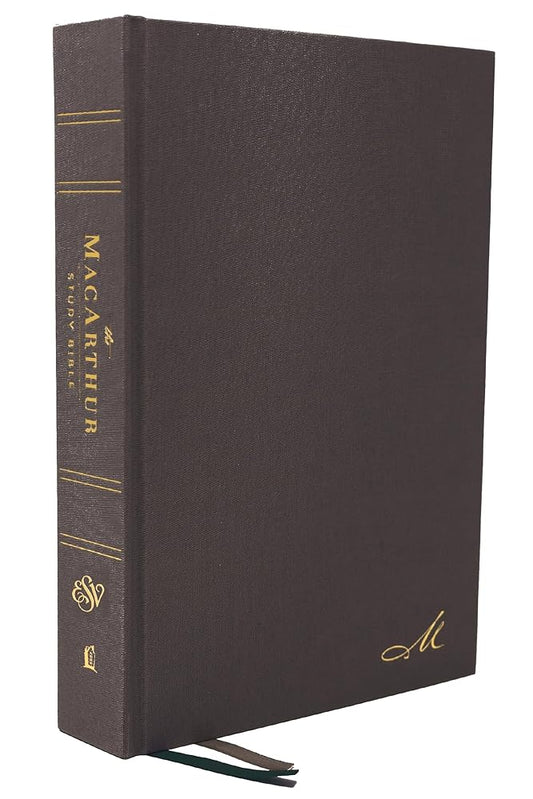 ESV, MacArthur Study Bible, 2nd Edition, Hardcover: Unleashing God's Truth One Verse at a Time cover image