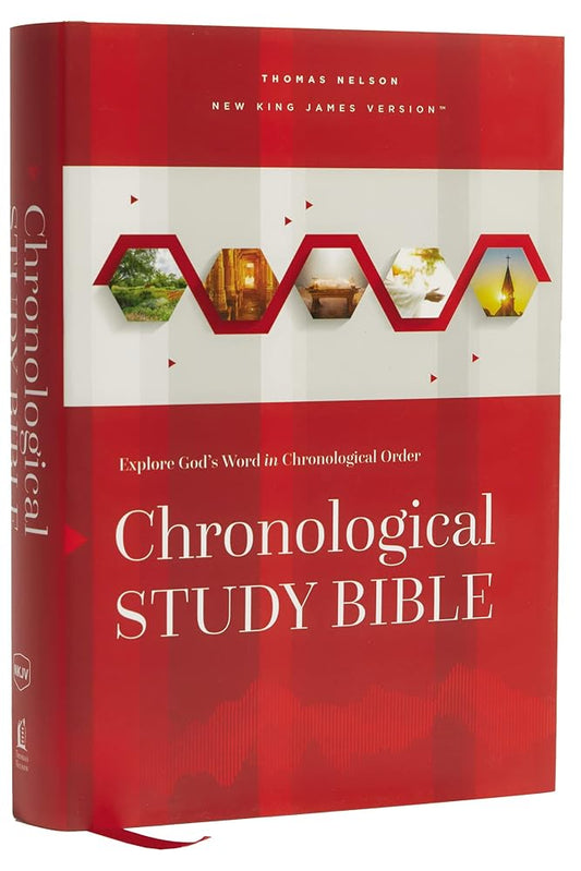 NKJV Chronological Study Bible: Holy Bible, New King James Version cover image