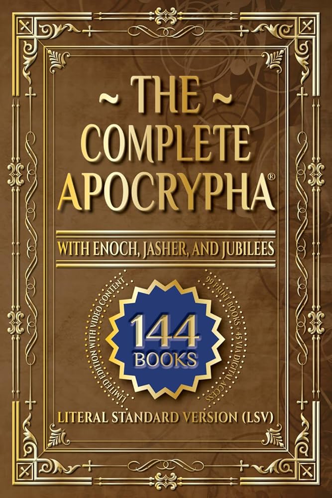 The Complete Apocrypha: 2018 Edition with Enoch, Jasher, and Jubilees cover image