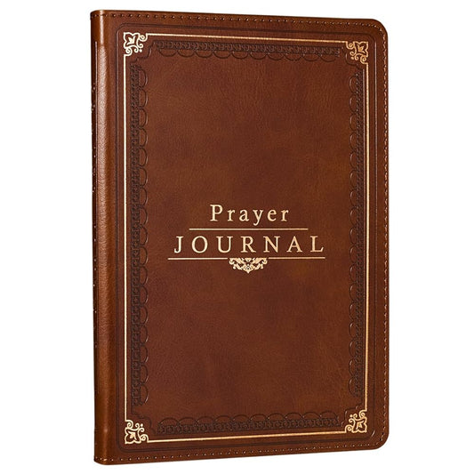 The Lord's Prayer Faux Leather Prayer Journal - Matthew 6: 9-13 cover image