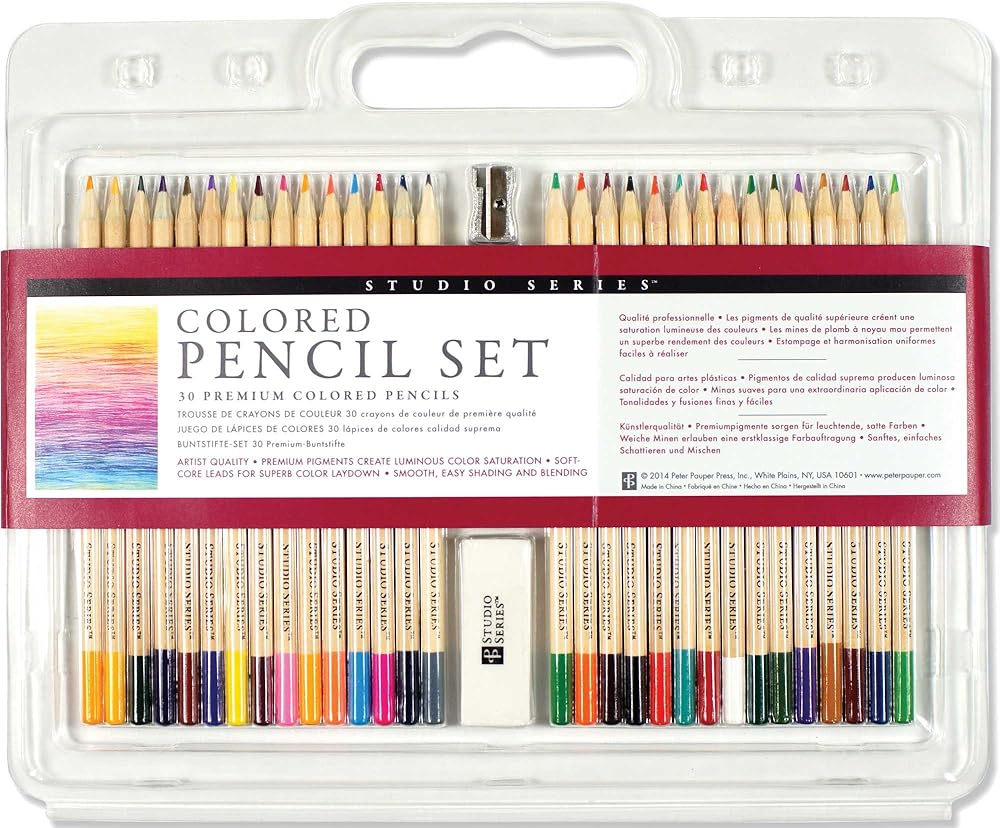 Studio Series Colored Pencil Set (Set of 30) cover image
