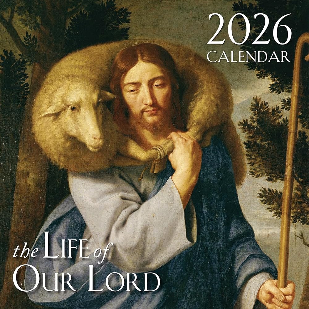 2026 Life of Our Lord Wall Calendar cover image