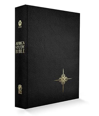 NLT Africa Study Bible (Black Leather): God's Word through African Eyes cover image