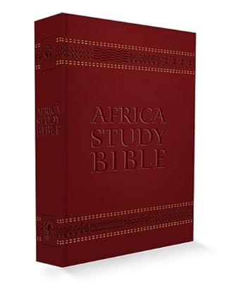 NLT Africa Study Bible (Burgundy): God's Word through African Eyes cover image