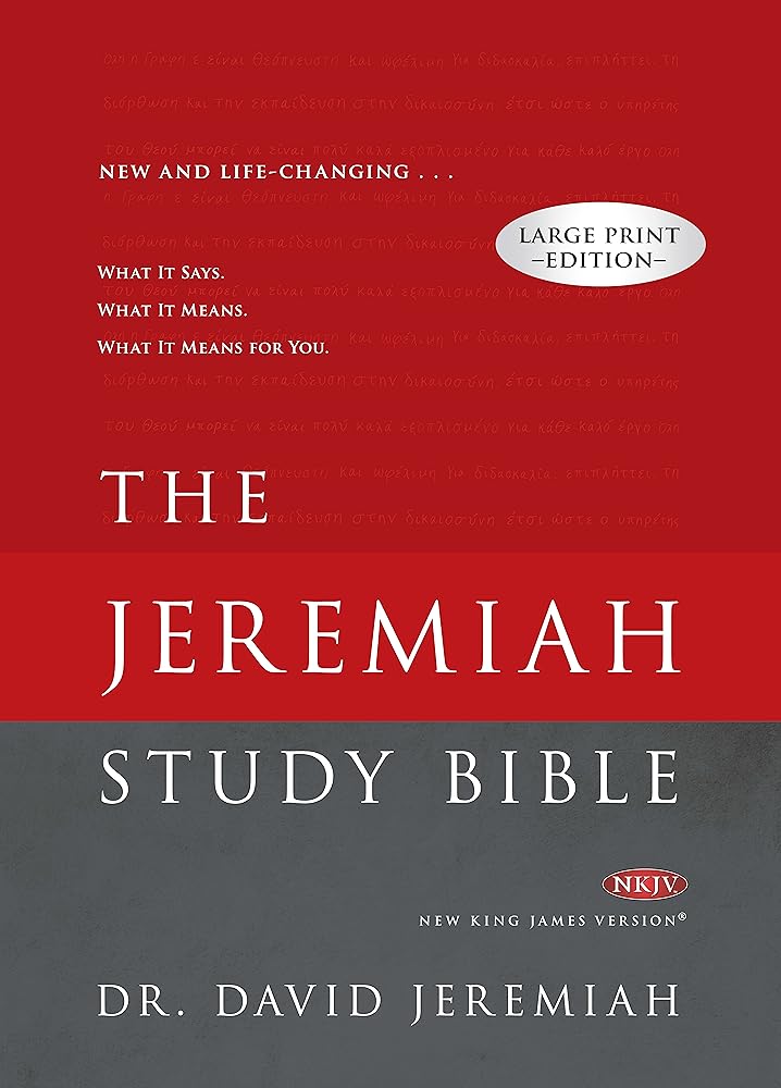 The Jeremiah Study Bible cover image