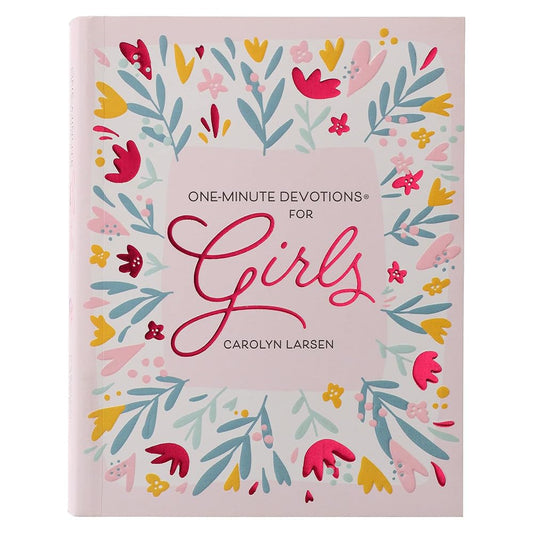 One-Minute Devotions for Girls cover image