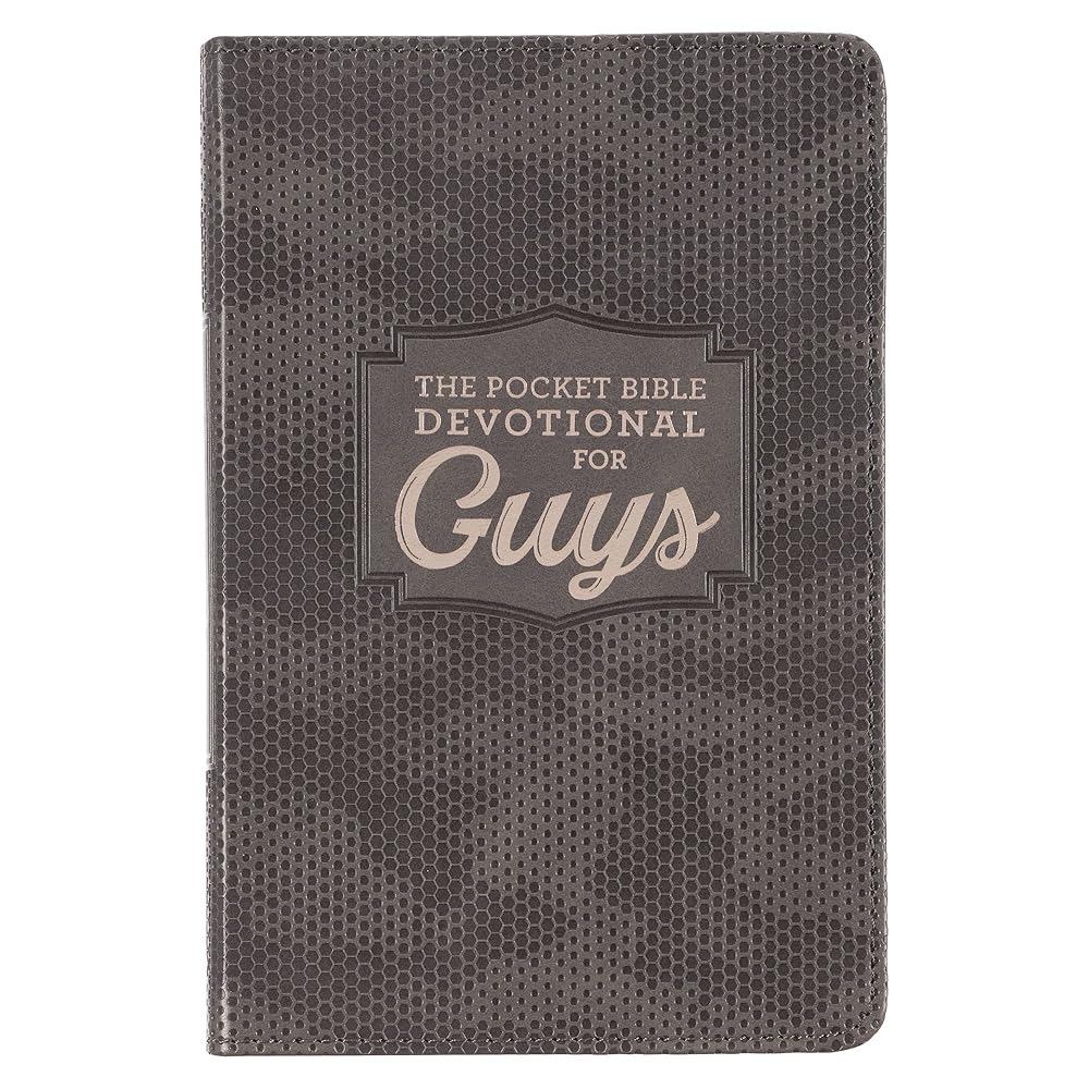 Pocket Bible Devotional For Guys cover image