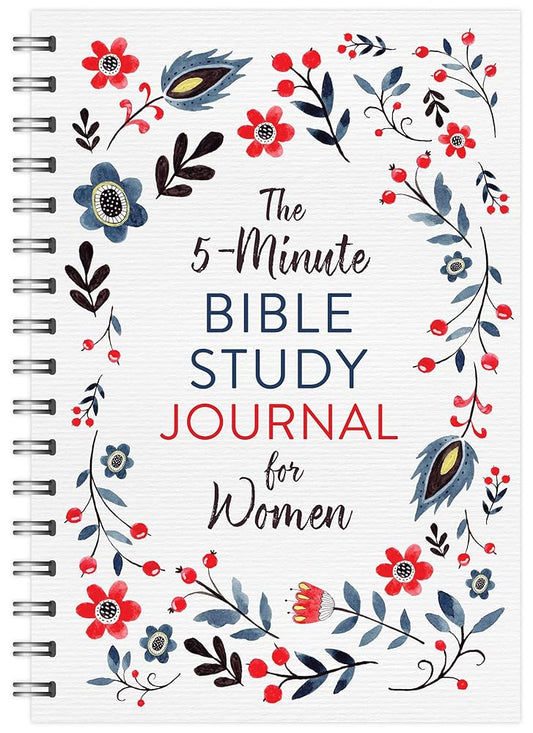 The 5-Minute Bible Study Journal for Women cover image