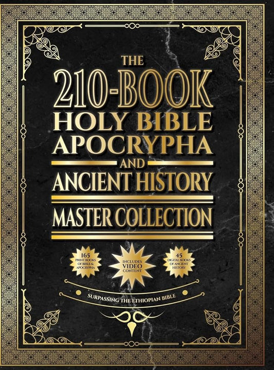 The 210-Book Holy Bible, Apocrypha, and Ancient History Master Collection: Surpassing the Ethiopian Bible cover image