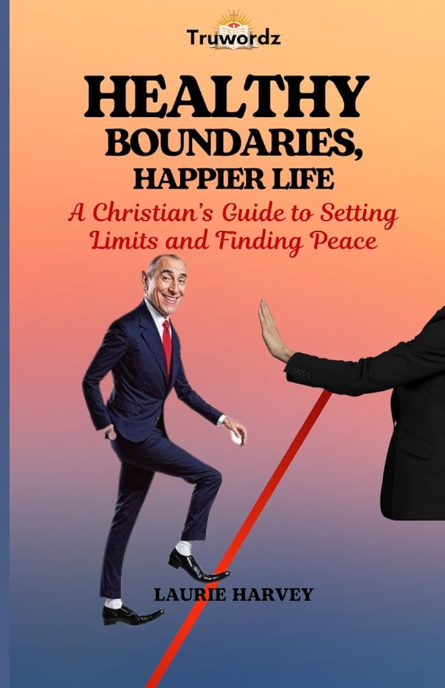HEALTHY BOUNDARIES, HAPPIER LIFE: A Christian’s Guide to Setting Limits and Finding Peace cover image