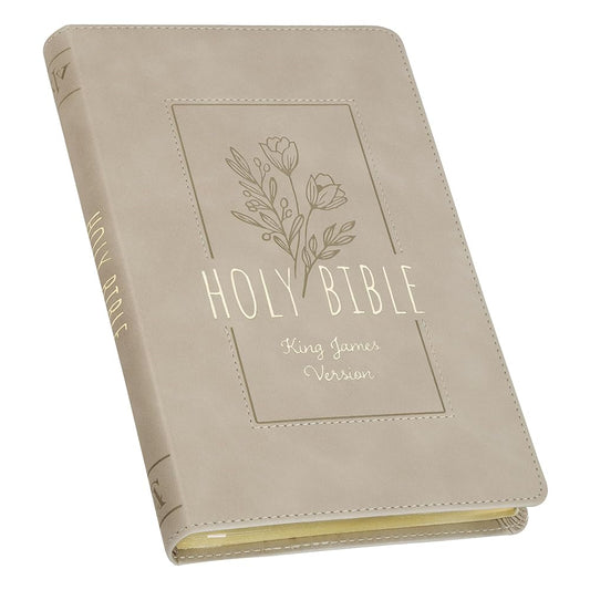 KJV Holy Bible, Gift Edition Faux Leather, King James Version, Burgundy cover image