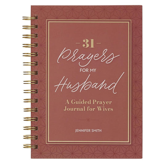 31 Prayers for My Husband: A Guided Prayer Journal cover image