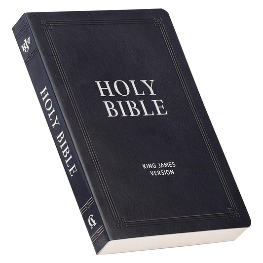 KJV Holy Bible, Gift Edition Faux Leather, King James Version, Black cover image