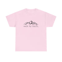 Walk By Faith Unisex Heavy Cotton Tee