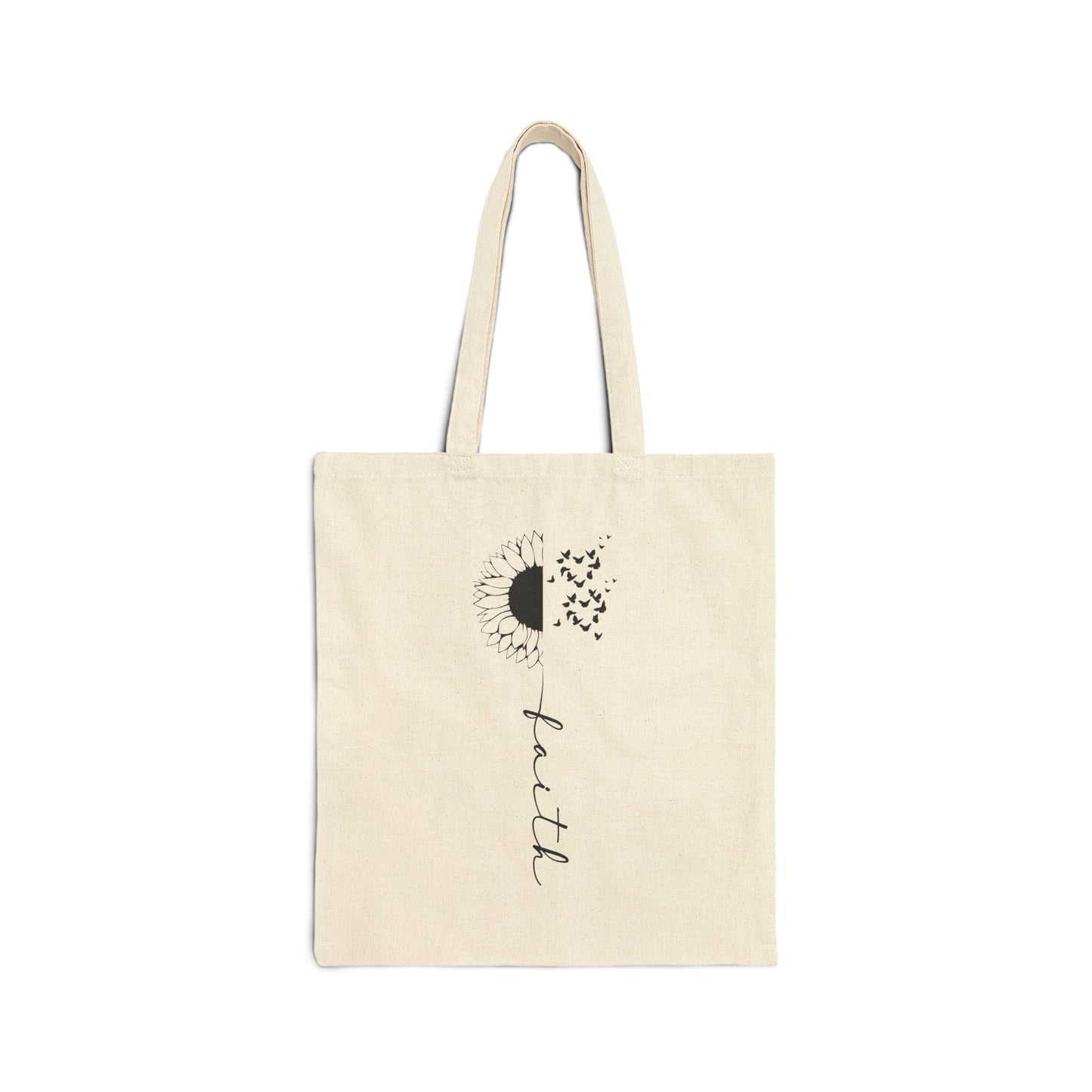 Faith Cotton Canvas Tote Bag