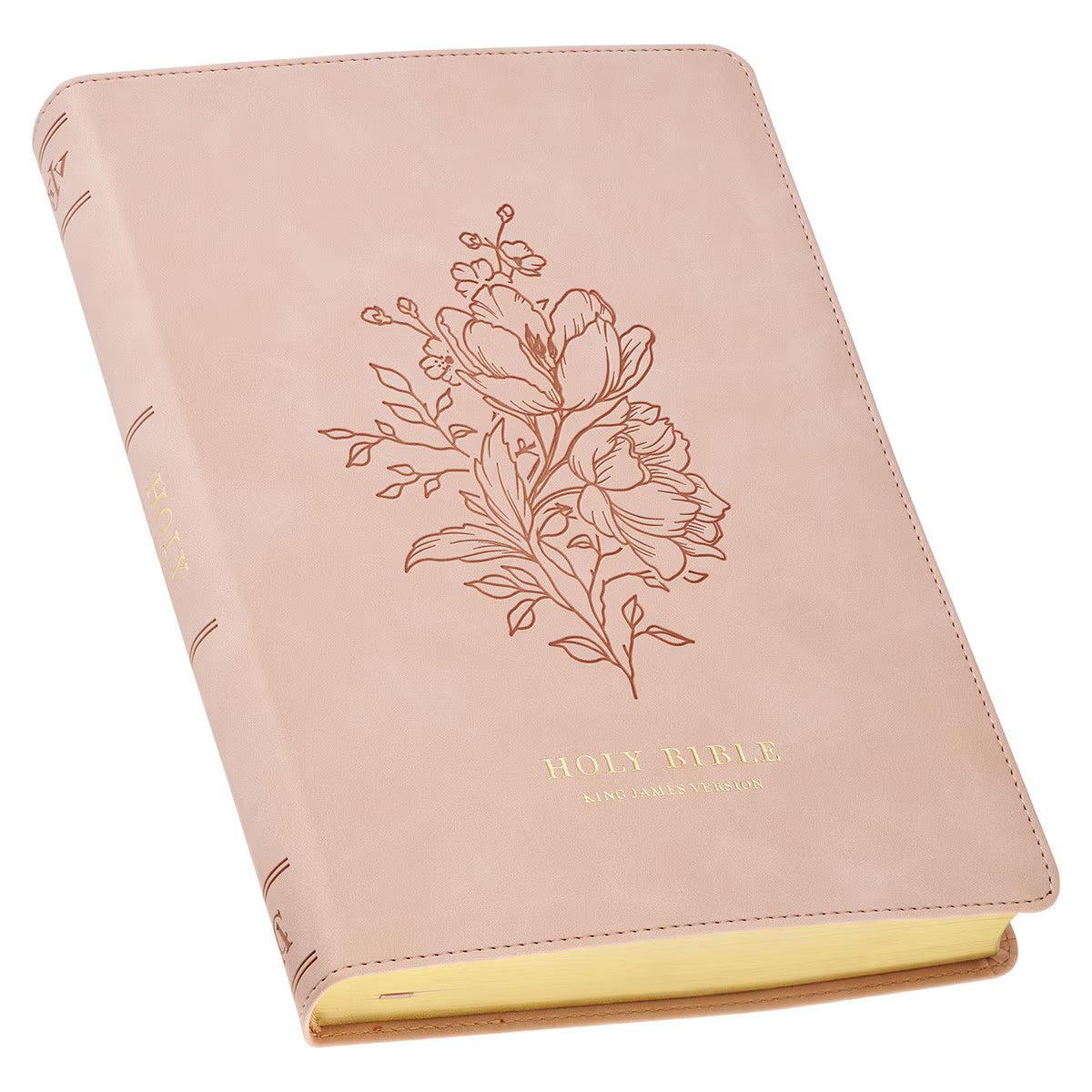 KJV Holy Bible, Gift Edition Faux Leather, King James Version, Taupe