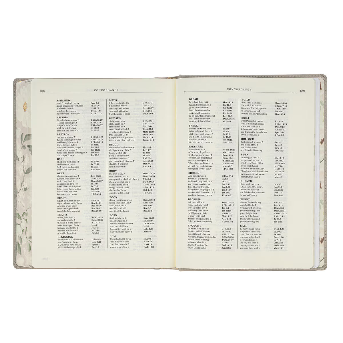 KJV Holy Bible, Large Print Note-taking Bible, Vegan Leather Hardcover - King James Version. Pink Trust in the Lord Prov 3:5