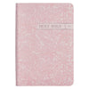 KJV Holy Bible, Mini Pocket Size, Red Letter Edition, Reading Plan, Thematic Verse Finder, Ribbon Bookmark, King James Version, Vegan Leather, Pink, 5.6" x 3.9" (KJV Pocket Editions)