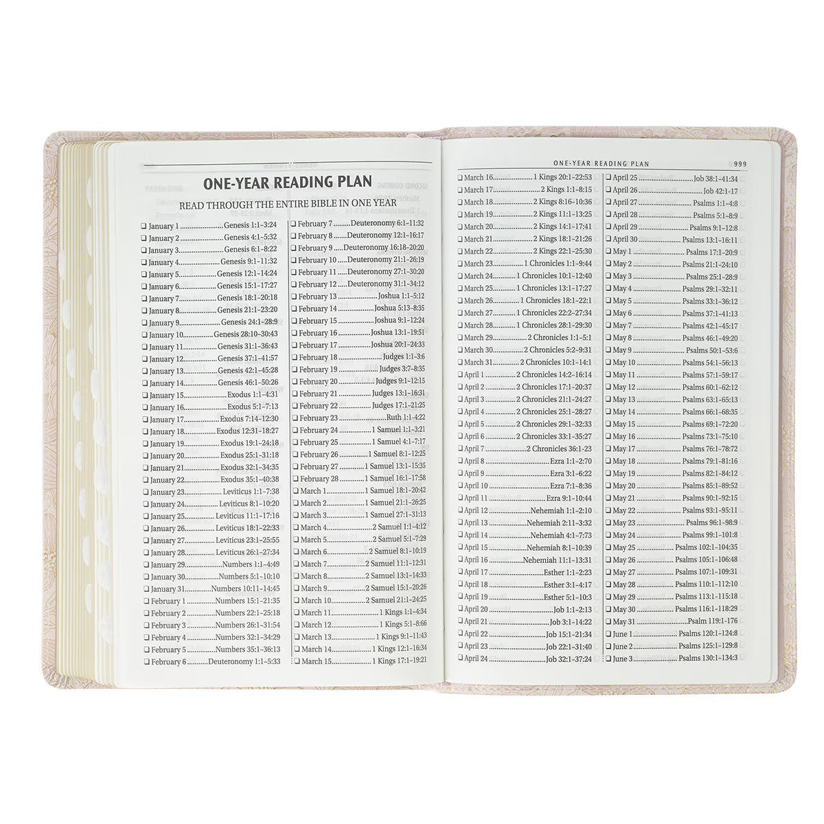 KJV Holy Bible, Deluxe Gift Bible with Thumb Tabs, Ribbon Marker, King James Version, Faux Leather, Pink