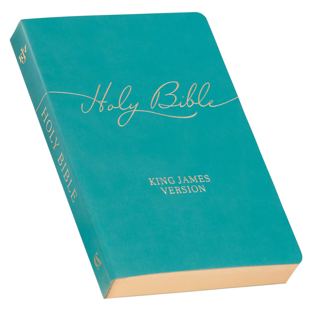 KJV Holy Bible, Gift Edition Faux Leather, King James Version, Teal