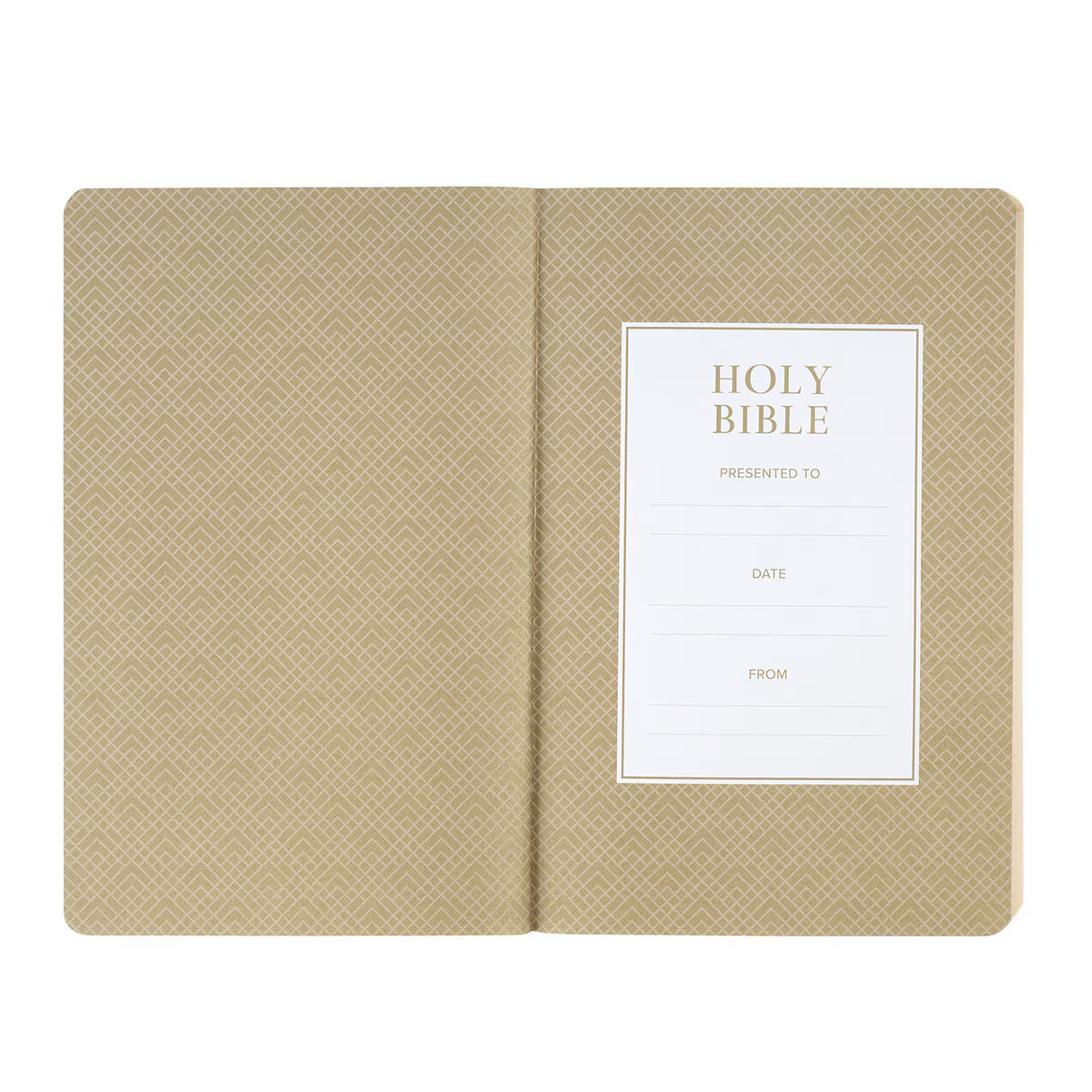 KJV Holy Bible, Gift Edition Faux Leather, King James Version, Brown