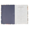 The Spiritual Growth Bible, Study Bible, NLT - New Living Translation Holy Bible, Faux Leather, Navy/Leaf Design