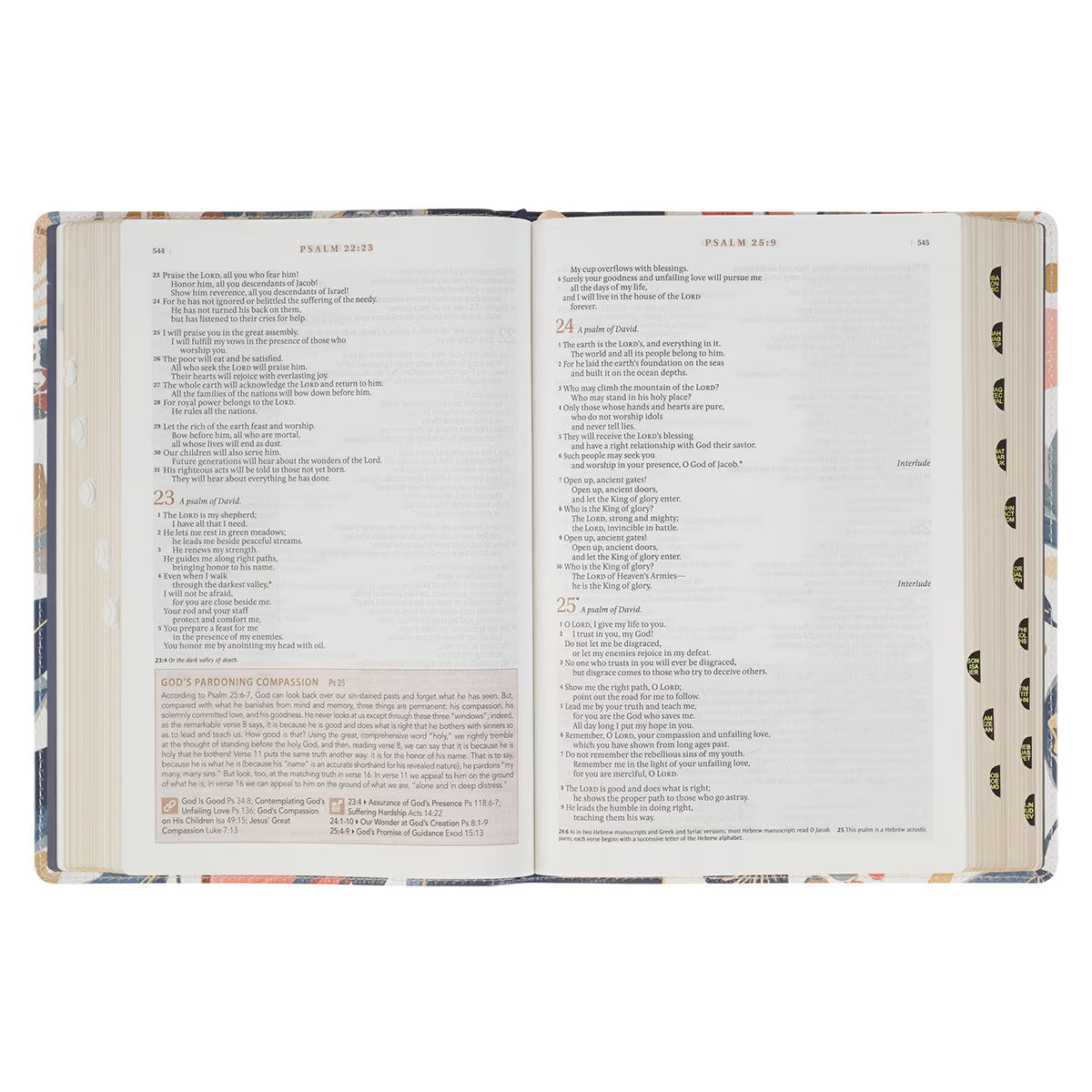 The Spiritual Growth Bible, Study Bible, NLT - New Living Translation Holy Bible, Faux Leather, Navy/Leaf Design